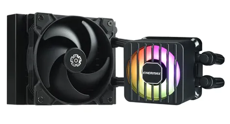 очень компактная система жидкостного охлаждения Enermax LiqMaxFlo SR 120
