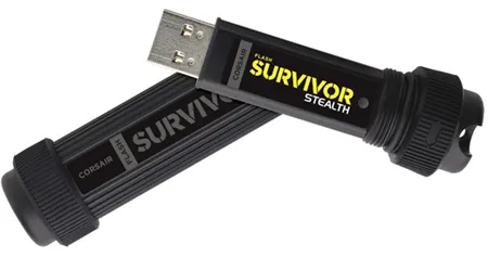 Защищенный флеш-накопитель Corsair Flash Survivor Stealth