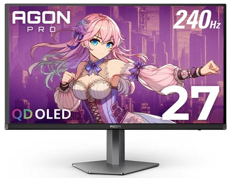 Монитор AOC Agon Pro AG276QZD2 для игр с частотой 240 Гц