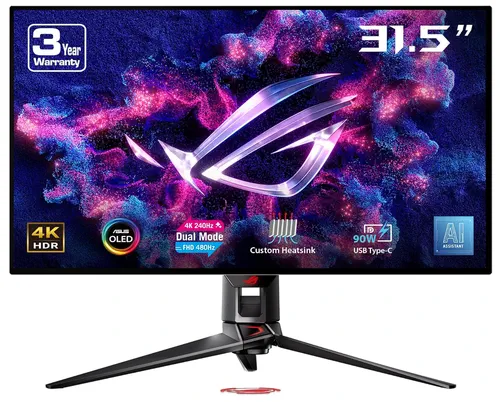Шикарный монитор Asus ROG Swift PG32UCDP с частотой обновления 240 Гц