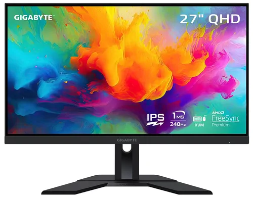 Бюджетный игровой монитор Gigabyte M27Q X с частотой обновления 240 Гц