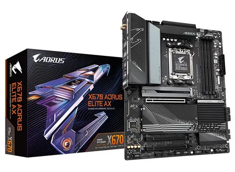 Материнская плата Gigabyte X670 Aorus Elite AX