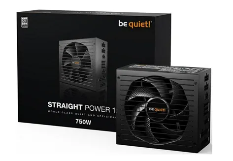 Очень тихий блок питания Be Quiet Straight Power 12 на 750 Вт