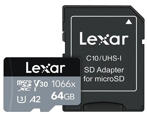 Карта памяти Lexar Professional 1066x microSDXC UHS-I