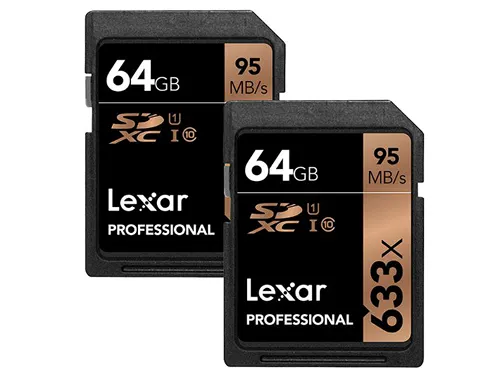 Карта памяти Lexar Professional 633x для съёмки видео