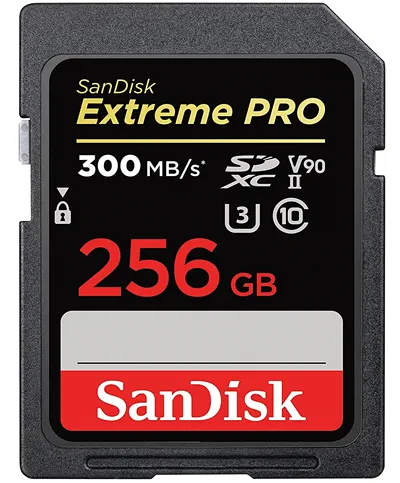 Невероятно быстра карта памяти SanDisk Extreme PRO SD UHS-II с небольшими ограничениями