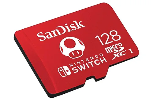 Карта памяти SanDisk microSDXC UHS-I для Nintendo Switch