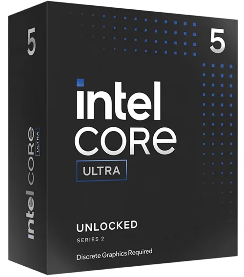 Процессор Intel Core Ultra 5 245KF в упаковке