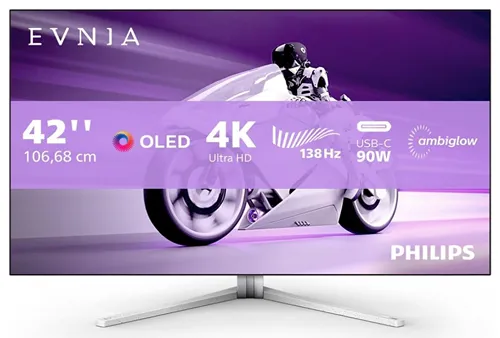 Монитор Philips Evnia 42M2N8900 способный заменить телевизор