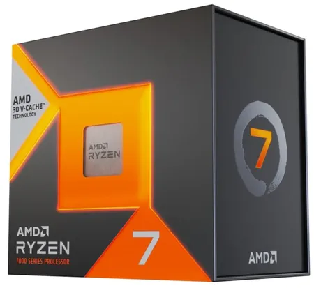 Процессор AMD Ryzen 7 7800X3D в упаковке