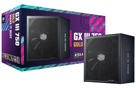 Универсальный блок питания Cooler Master GX III Gold на 750 Вт