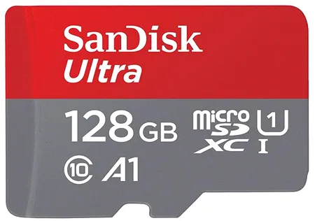 Доступная microSD карта SanDisk Ultra