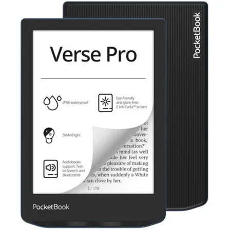 Ридер PocketBook Verse Pro 634 с хорошим набором возможностей