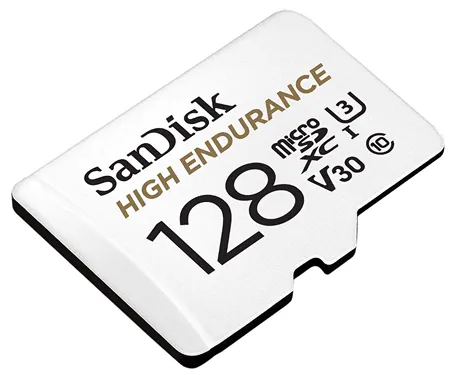 microSD-карта SanDisk Max Endurance для надежной записи