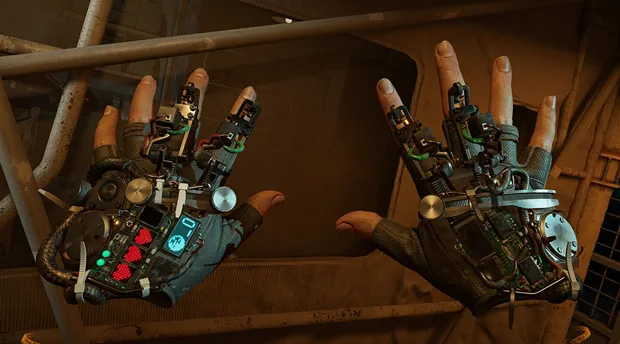 Alyx подарила нам гравитационные перчатки в Half-Life