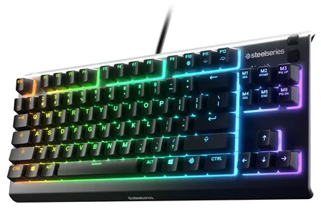 Бюджетная игровая клавиатура SteelSeries Apex 3 TKL