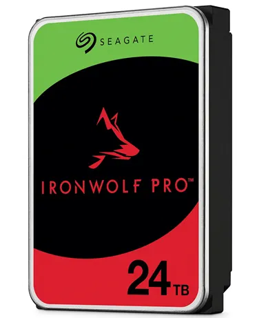 Жесткий диск из серии Seagate IronWolf Pro для хранилища NAS