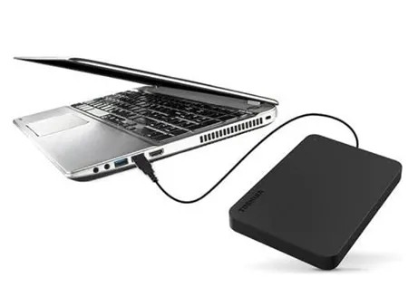 Использование внешнего диска Toshiba Canvio Basics с ноутбуком