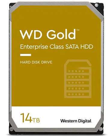 Корпоративный диск WD Gold для установки в NAS