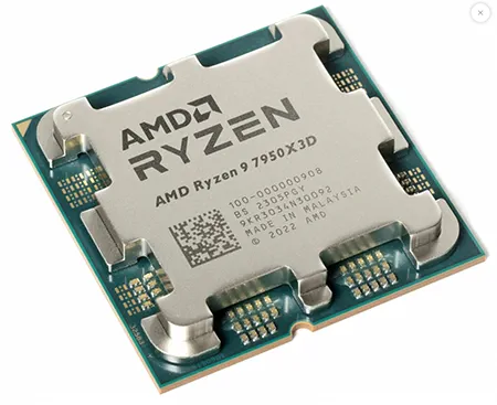 Мощный процессор AMD Ryzen 9 7950X3D для сокета AM5