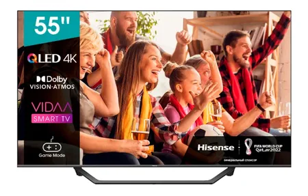 Телевизор Hisense 55A7GQ 4K UHD SMART TV QLED