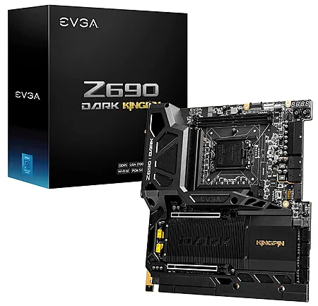 Материнская плата EVGA Dark Kingpin Z690 для максимального разгона процессора