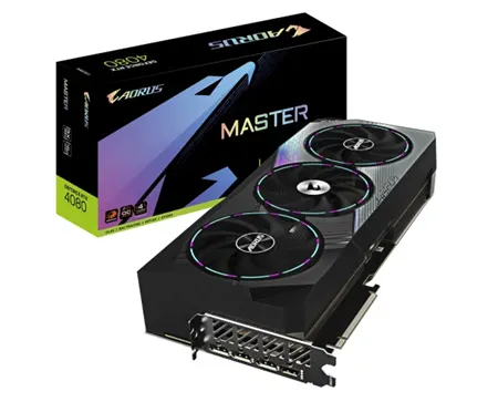 Видеокарта GIGABYTE GeForce RTX 4080 AORUS MASTER
