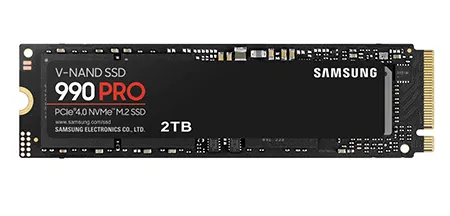 Накопитель SSD Samsung 2TB M.2 990 PRO PCIe Gen 4.0 x4