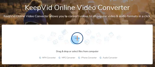 KeepVid – онлайн конвертер форматов видео
