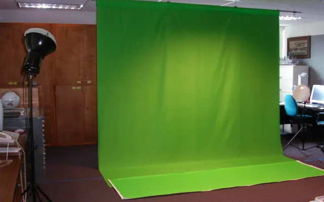 Использование зеленого фона для съёмки видео в домашних условиях