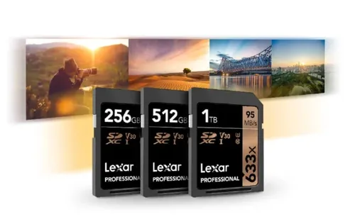 Презентация карты памяти Lexar Professional 633X