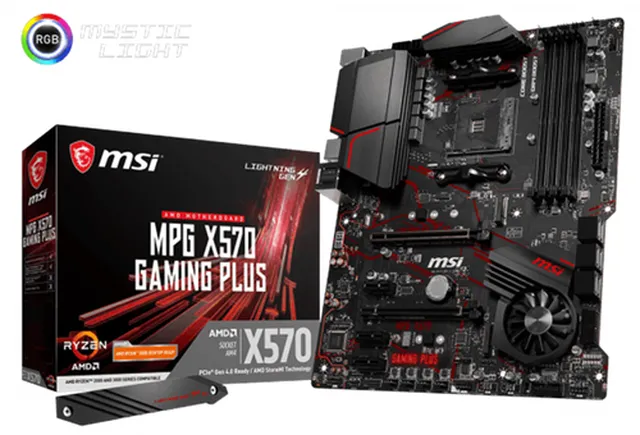 MSI MPG X570 GAMING PLUS – материнские плата на чипсете AMD X570 с микросхемой памяти KIngston/HyperX