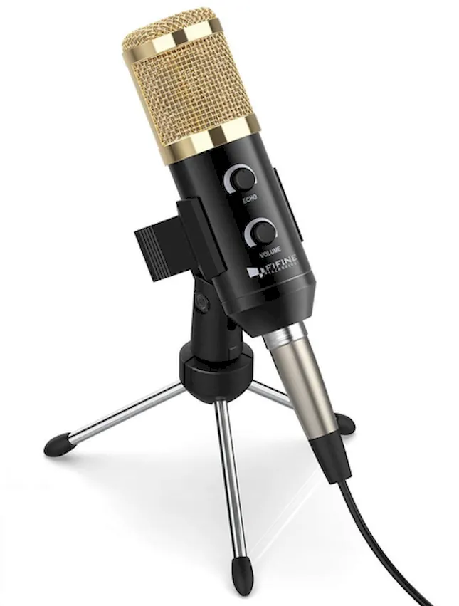 Fifine K058 – лучший бюджетный микрофон для YouTube