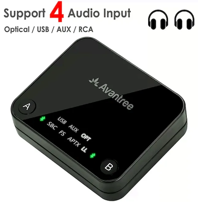Адаптер Audikast от Avantree для подключения Bluetooth