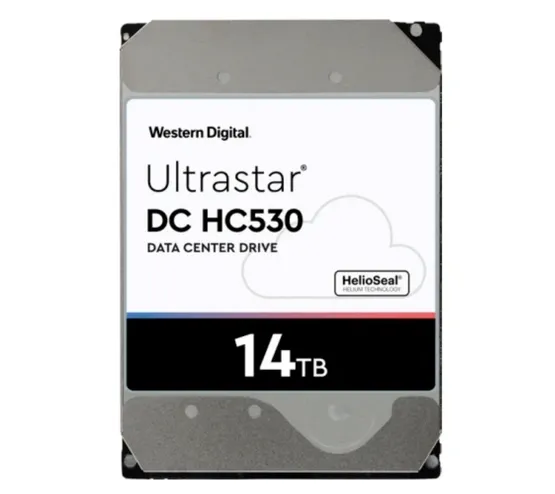 Емкий жесткий диск Western Digital 14TB Ultrastar HDD