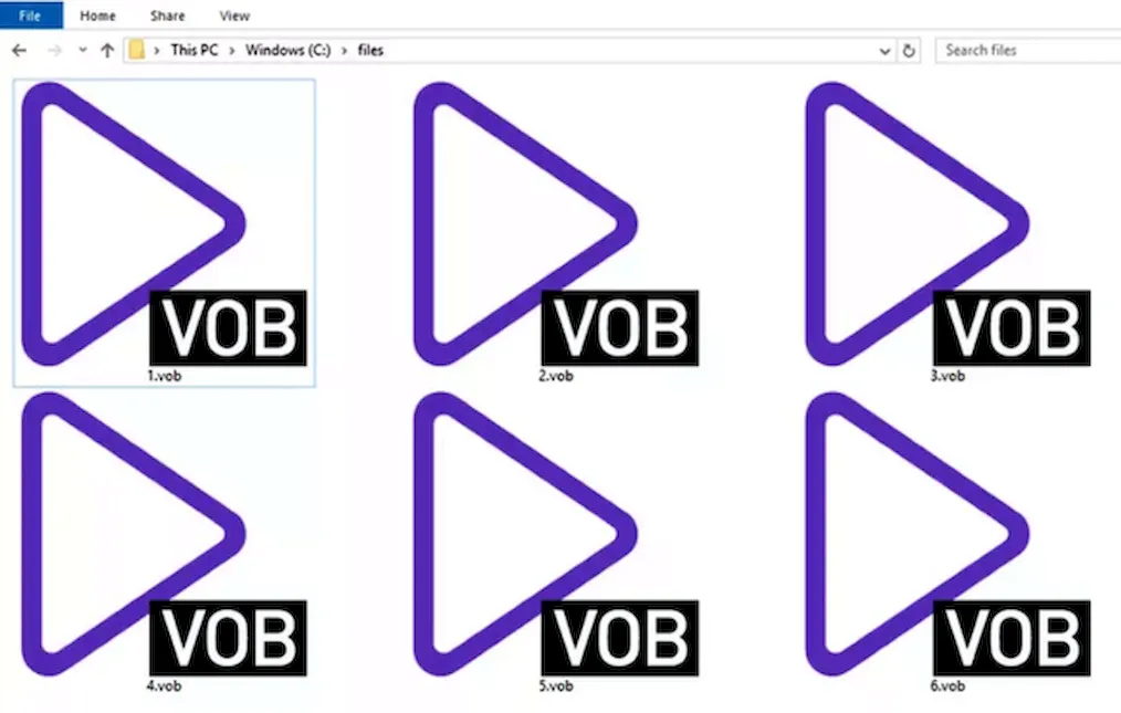 Отображение файлов формата VOB при использовании PotPlayer