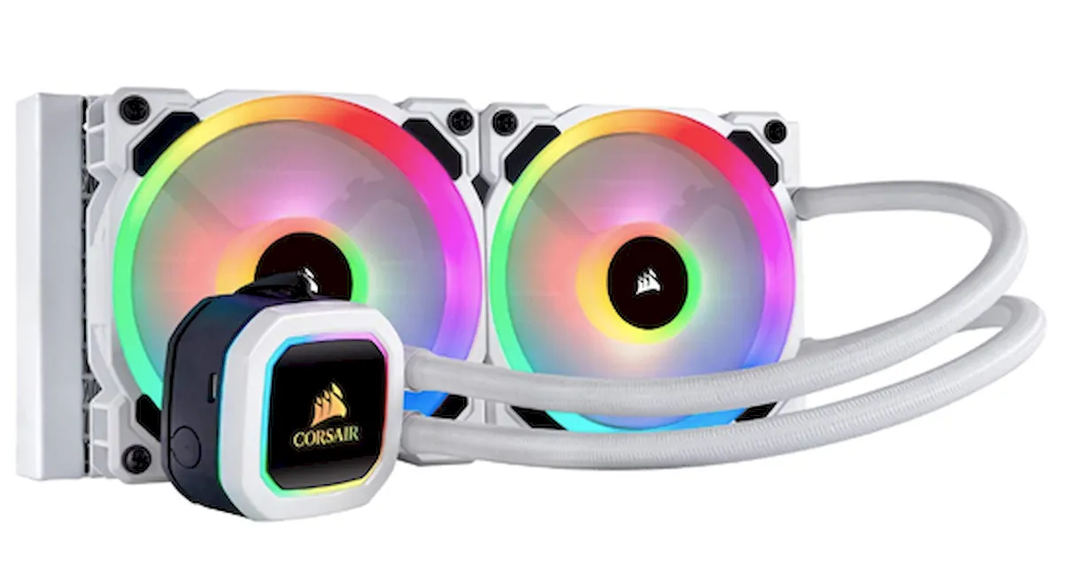 Красочный кулер Corsair H100i RGB Platinum SE