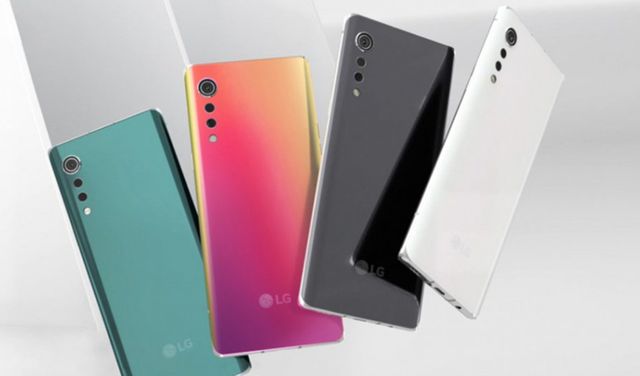 Цветовые версии смартфона LG Velvet