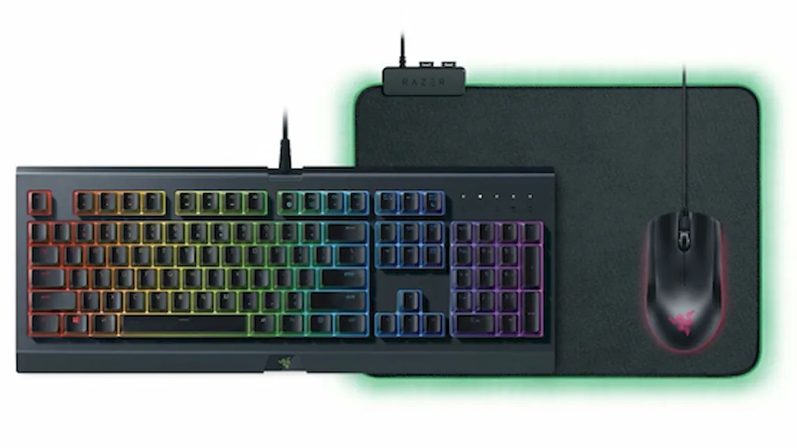 Комбинация игровой клавиатуры и мыши от Razer
