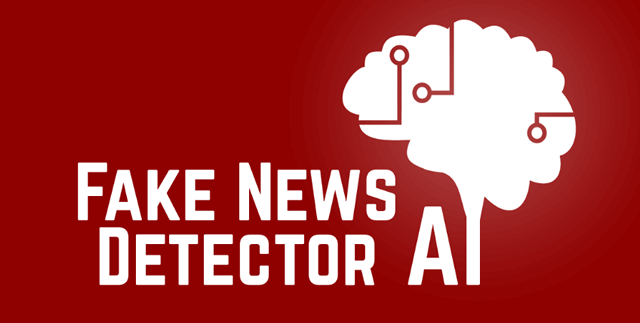 Символ детектора лживых новостей в интернете
