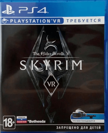 The Elder Scrolls V: Skyrim VR в виртуальной реальности