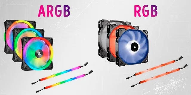 Отличия в работе систем подсветки ARGB и RGB