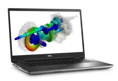 Крупный ноутбук Dell Precision 7770