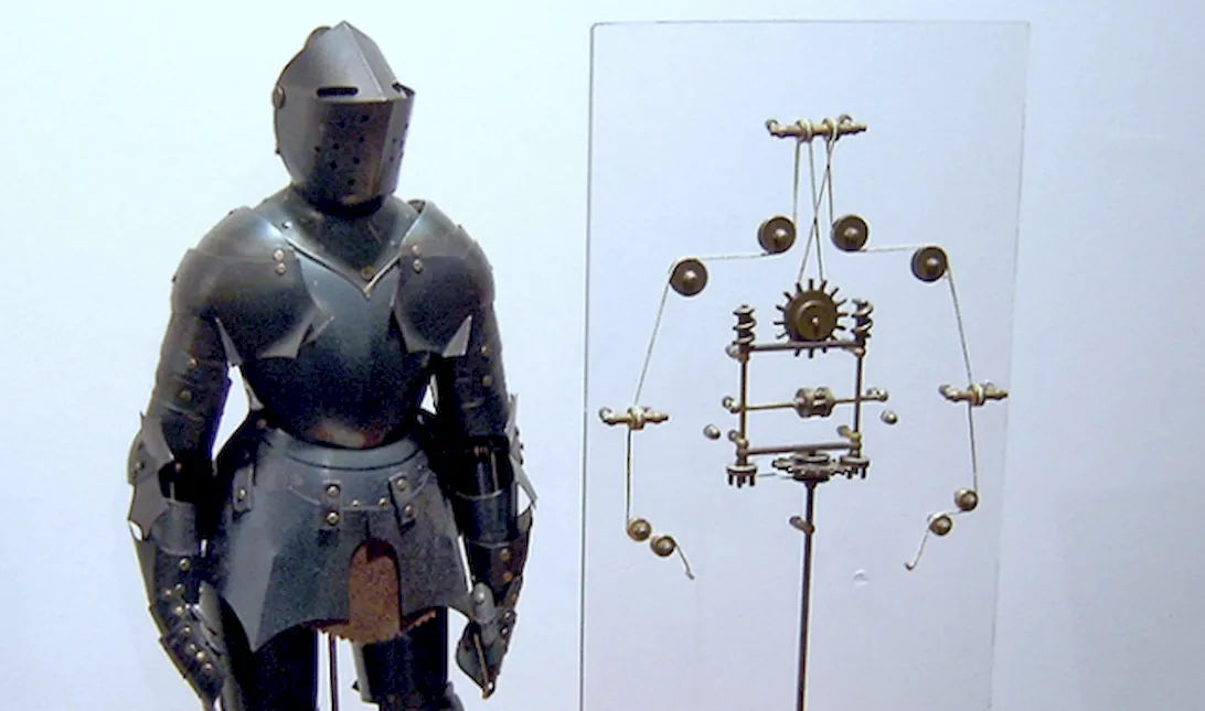Механический рыцарь конструкции Леонардо да Винчи