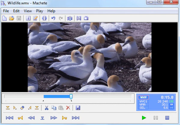 Machete Video Editor Lite – самый простой видеоредактор для Windows