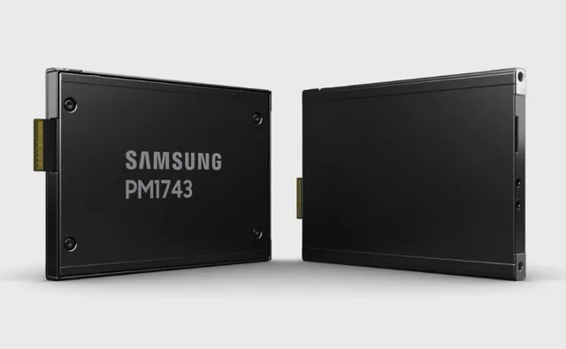Новый Samsung PM1743 со сверхвысокими скоростями записи и чтения данных