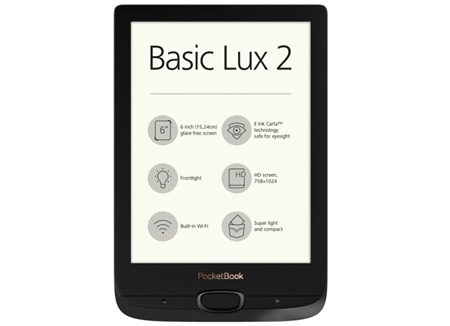 Pocketbook 616 Basic Lux 2 – высокое качество и поддержка всех форматов