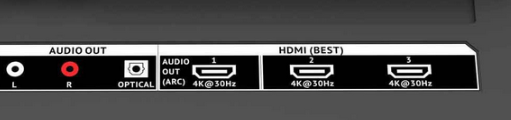 Оригинальные обозначения портов HDMI для 4K