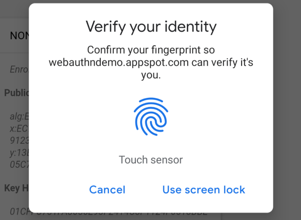 Браузер Chrome позволит использовать биометрические данные для защиты