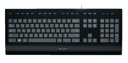 Logitech K280E – лучшая клавиатура до 2000 рублей